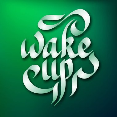 Kaligrafi tasarım şablonu