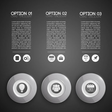 İş Infographic arka plan