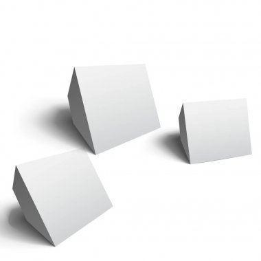 Soyut geometrik küpleri Set