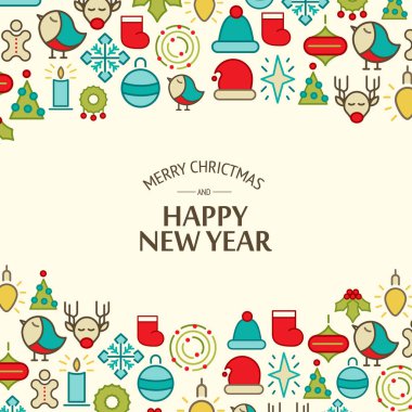 Neşeli Noel ışık kutluyor arka plan