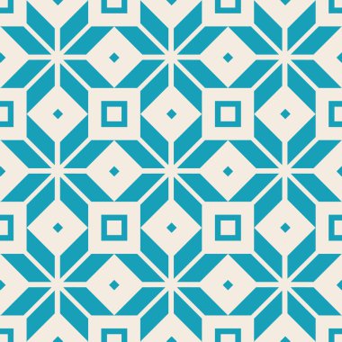 kesintisiz geometrik kare desen