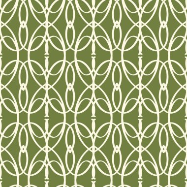 Soyut vektör sorunsuz yeşil öğeleri desen