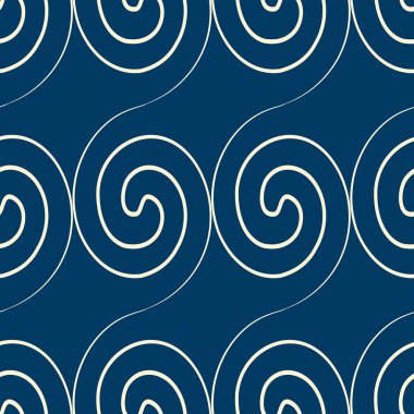 Dalgalı çizgiler Seamless Modeli