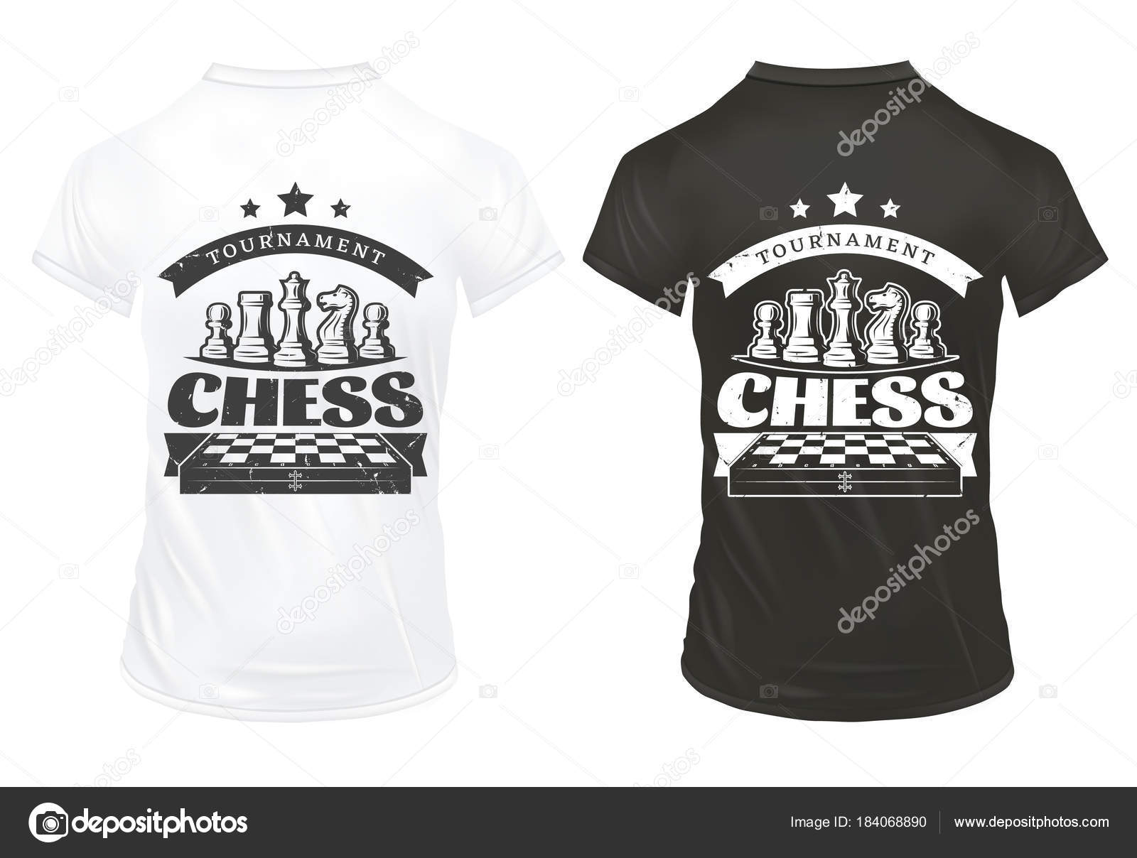 camisetas de ajedrez