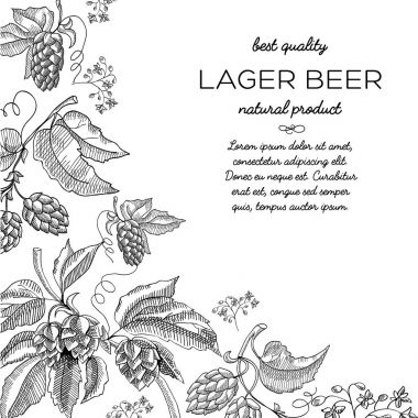 Köşe çerçeve Hop Vignette süsleme Doodle