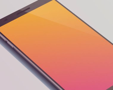  Modern dokunmatik ekran Smartphone kavramı