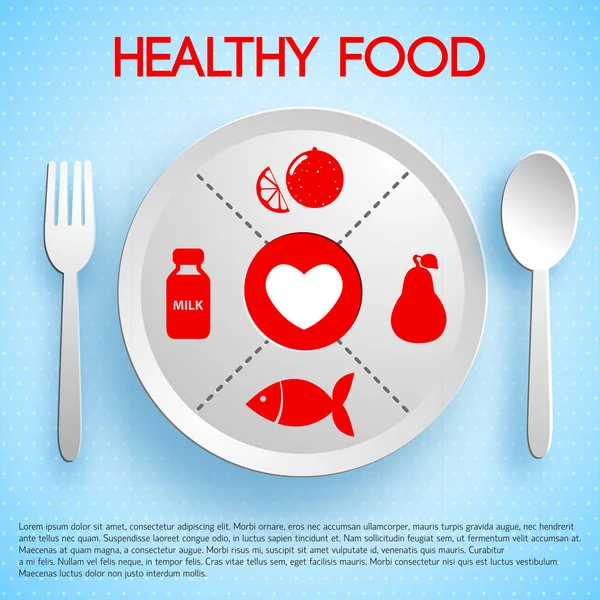 sağlıklı gıda konsepti