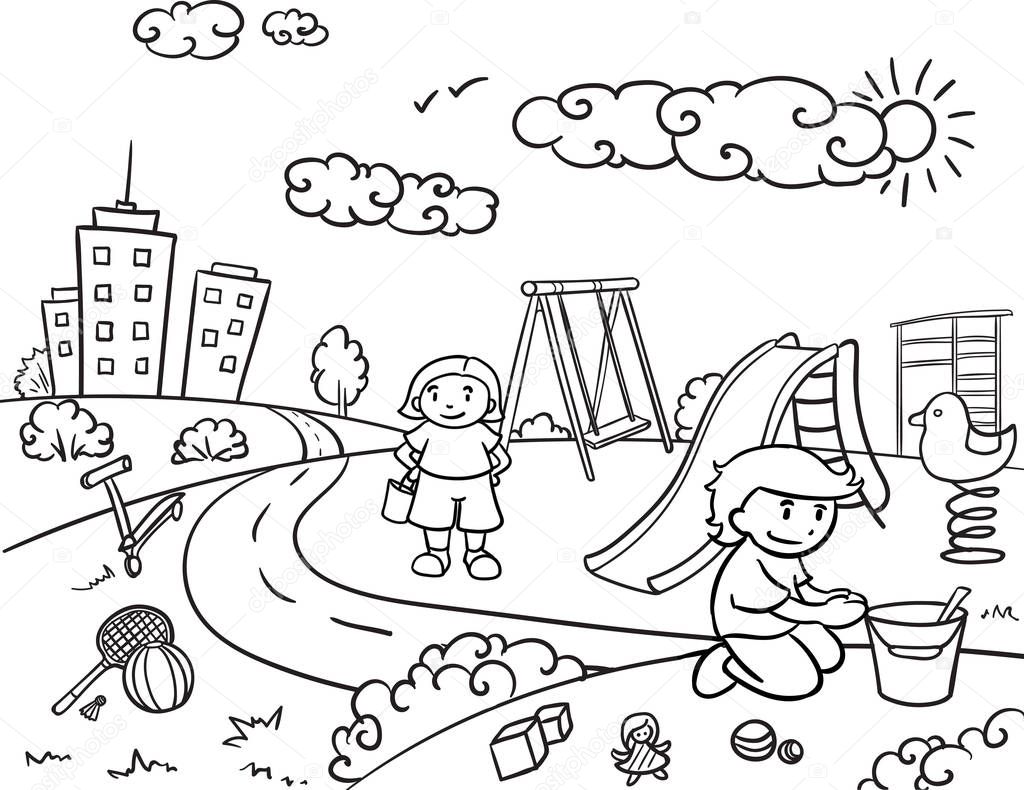 Imágenes: recreacion para colorear | Esbozar el concepto ...