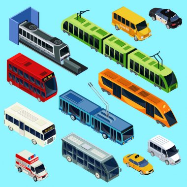 İzometrik toplu taşıma ayarla