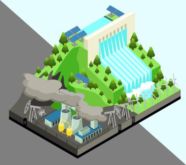 İzometrik alternatif enerji üretim kavramı