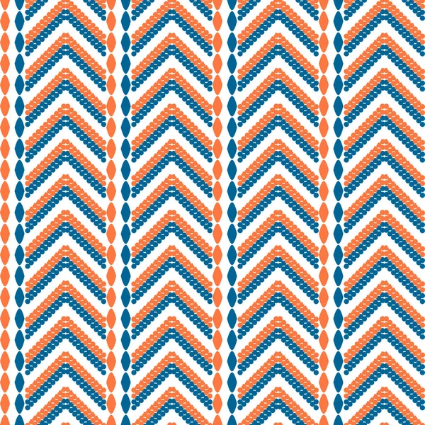 Seamless abstract folk pattern
