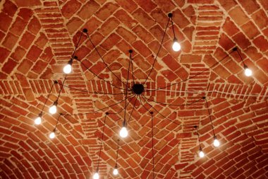 İtalyan terasotta fıçısı voulled tavan