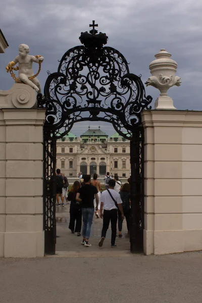 Wien, Austria - aug 2019: Belvedere Palace — Stock Photo, Image