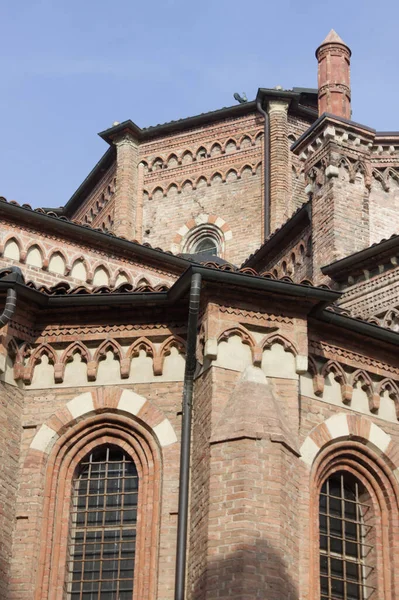 Asti, Piamonte, Italia - Ene 2020: Catedral de San Secondo — Foto de Stock