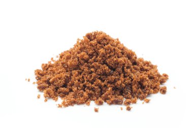 kahverengi şeker yığını