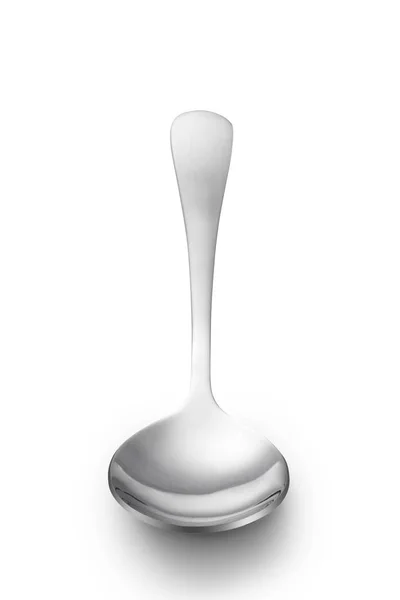 Stainless steel spoon — Stock Photo, Image
