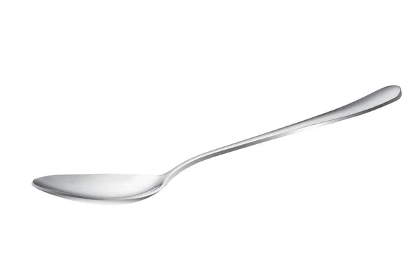 Stainless steel spoon — Stock Photo, Image