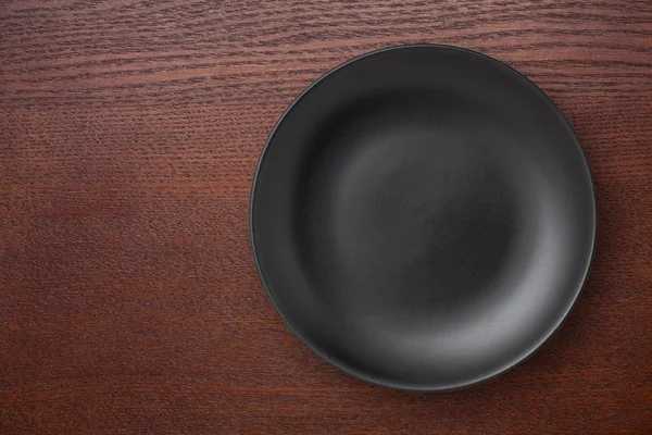 Top view of empty plate — Stock Photo, Image