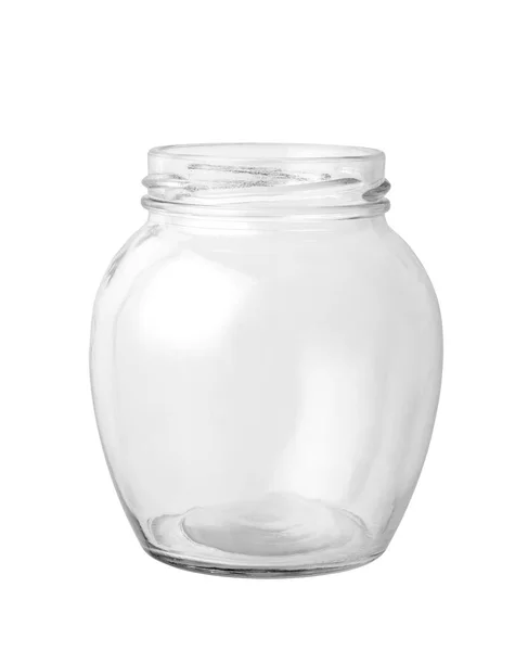 Empty glass jar — Stock Photo, Image