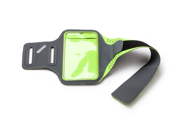 Running armband for smartphone — Stock Photo, Image