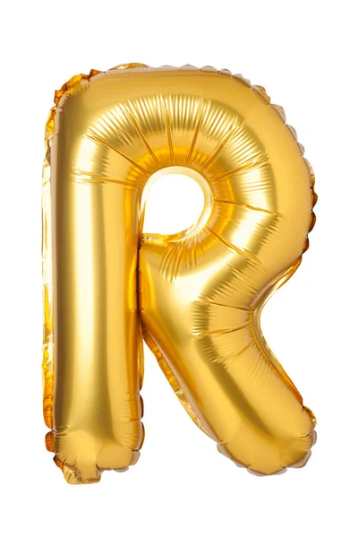 Carta R do alfabeto inglês do balão — Fotografia de Stock