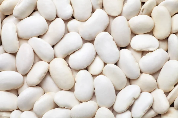 Kacang Ginjal Putih Latar Belakang Makanan — Stok Foto