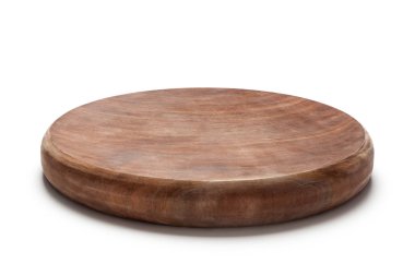 Ironwood doğrama tahtası beyaz arka planda izole edildi.