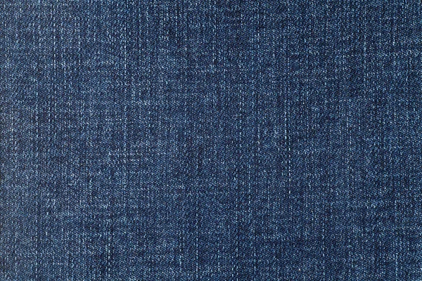 Fond Tissu Denim Bleu Texture Gros Plan — Photo