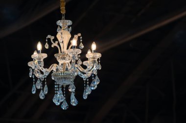 Modern lüks kristal cam avizeler tavan lambaları iç dekorasyon çağdaş