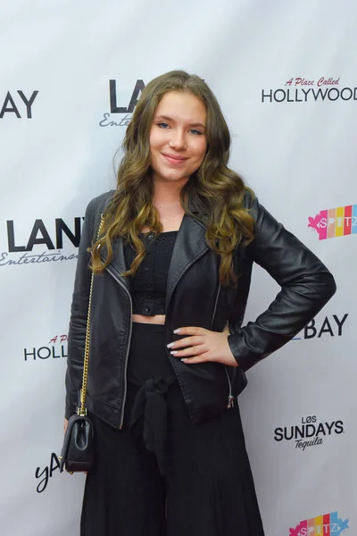 ハリウッド Usa 2020年3月5日 シアラ ダンブロシアがカリフォルニア州ハリウッドで開催される第9回Lany Entertainment Mixerに参加 — ストック写真