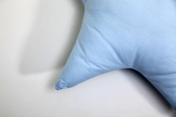 Pillow Baby Pillow Colored Star Shaped Pillow White Background — ストック写真