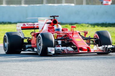 Sebastian Vettel (Ferrari) - F1 Test gün 2017