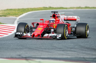 Kimi Raikkonen (Ferrari) - F1 Test gün 2017