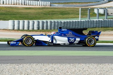 Giovinazzi (Sauber) - F1 Test gün 2017