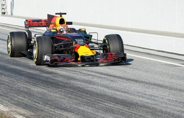 Max Verstappen (Redbull) - F1 Test dagar 2017 — Stockfoto