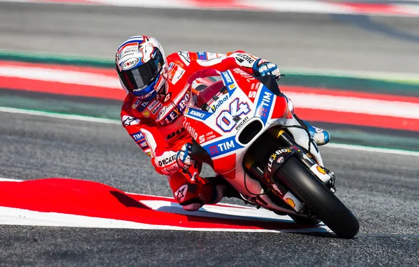 GP CATALUNIA MOTO GP. ANDREA DOVIZIOSO —  Fotos de Stock