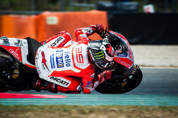 GP CATALUNYA MOTO GP. JORGE LORENZO, TEAM DUCATI.