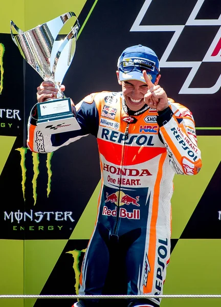 GP CATALUNYA MOPTOGP. MARC MARQUEZ, EQUIPO REPSOL HONDA . — Foto de Stock