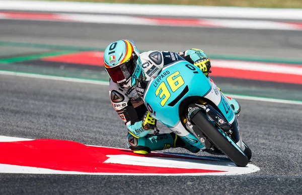 GP Catalunya Motogp. Moto 3 Rider Joan Mir — Stock fotografie