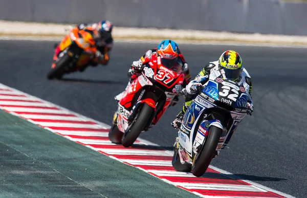GP Catalunya Motogp. Moto 2 Fahrer Isaac Vinales — Stockfoto