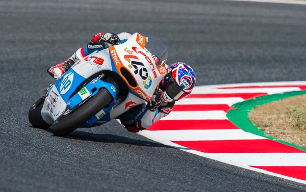 GP Catalunha Motogp. Moto 2 piloto Fabio Quartararo — Fotografia de Stock