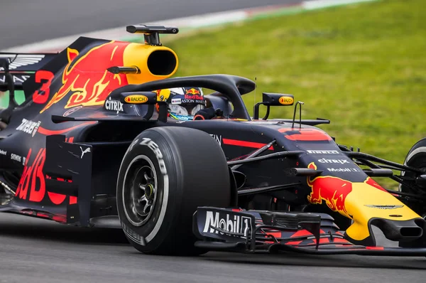 Barcelona Spagna Febbraio 2018 Daniel Ricciardo Durante Test Days Formula — Foto Stock