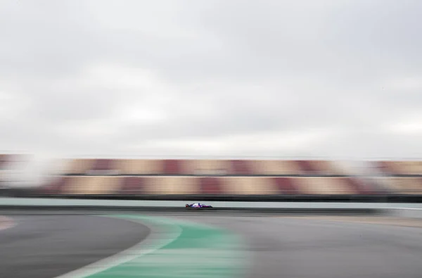 Barcelone Espagne 1Er Mars 2018 Jours Essais Formule Sur Circuit — Photo