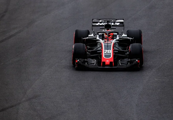 Barcelona Španělsko Března 2018 Kevin Magnussen Během Dní Formule Jedna — Stock fotografie