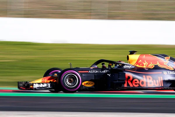 Barcelona Spain March 2018 Max Verstappen Formula One Test Days — Stock Photo, Image