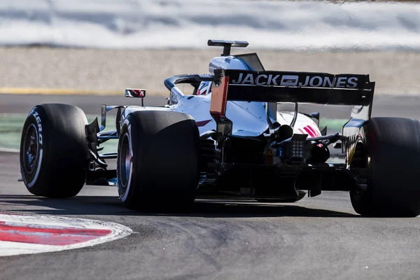 Barcelona Španělsko Března 2018 Kevin Magnussen Během Dní Formule Jedna — Stock fotografie