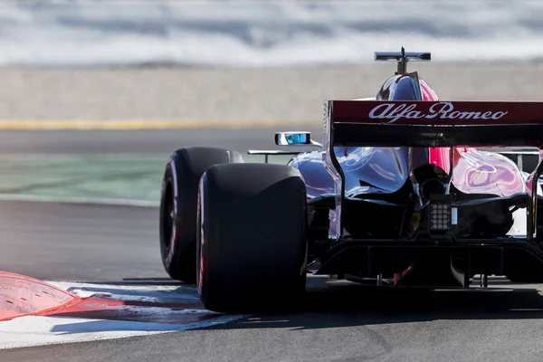 Barcelona Espanha Março 2018 Dias Prova Fórmula Circuito Barcelona Catalunha — Fotografia de Stock