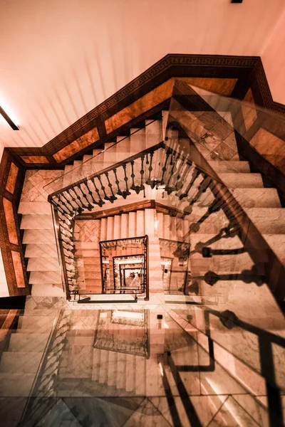 Escaleras Espiral Edificio — Foto de Stock