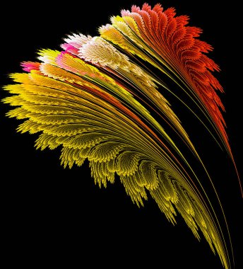 Fractal sanat arka plan için yaratıcı tasarım.