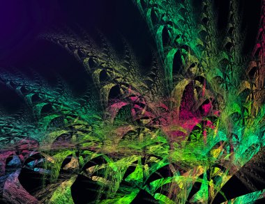 Fractal sanat arka plan için yaratıcı tasarım.